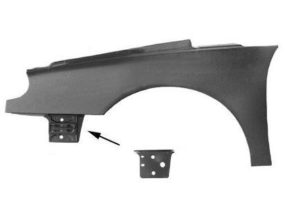 spatbord, links, 07/1998-Renault Laguna, 1994-2001