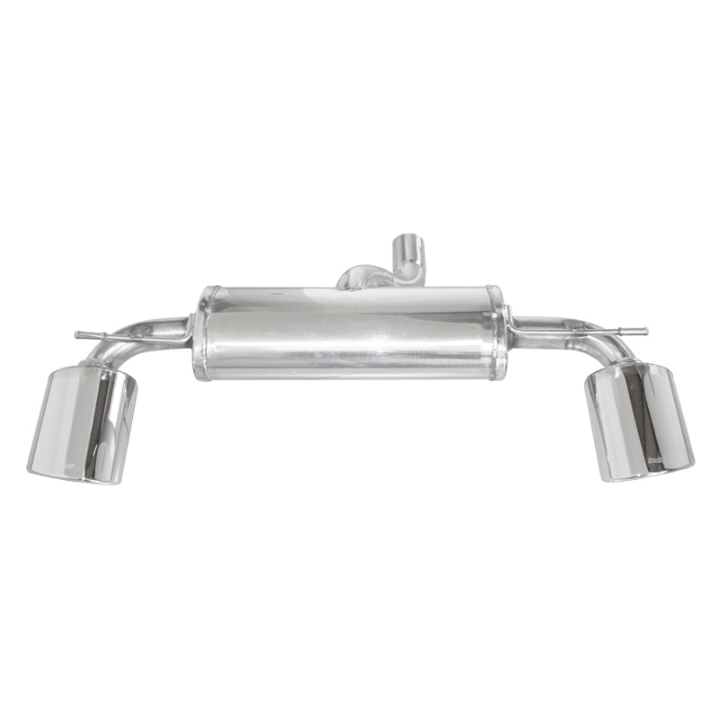 100% Inox Double Sport Exhaust  Mercedes A-Class (W176) 4WD 2012-2015 1x150x105mm Oblique