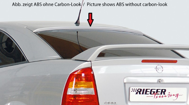 Windowspoiler Carbon Opel Astra G Coup? Rieger