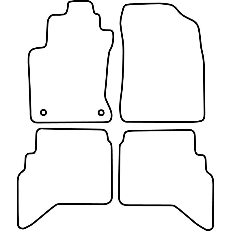 Automatten  Daihatsu Terios 2010-
