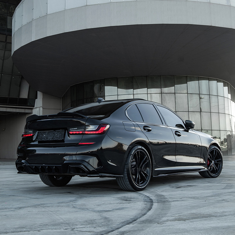 Oneway Complete body kit  BMW 3-Series G20 Sedan M-Pack & M340i 2018-2022 (with oval exhaust trims) - Gloss black
