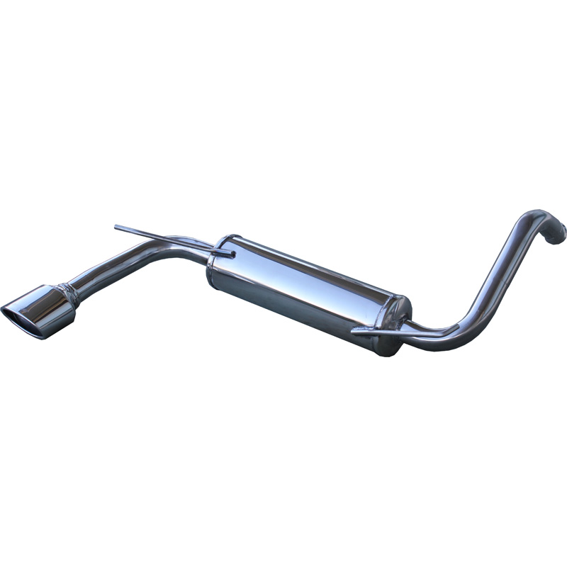 100% Inox Sport Exhaust  Toyota Aygo 1.0 (68HP) 2005- 120x80mm