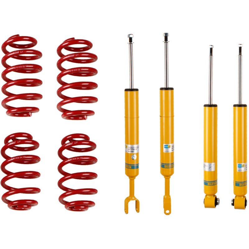 Bilstein B12 (46-188601) passend für Audi A4 B6/B7 Avant 1.6 / 1.8 T / 2.0 09/2001-06/2008 & Seat Exeo (3R) 1.6 / 1.8 T / 1.8 TSI / 2.0 TFSI 12/2008-05/2013 - VA45-50/HA30-40mm