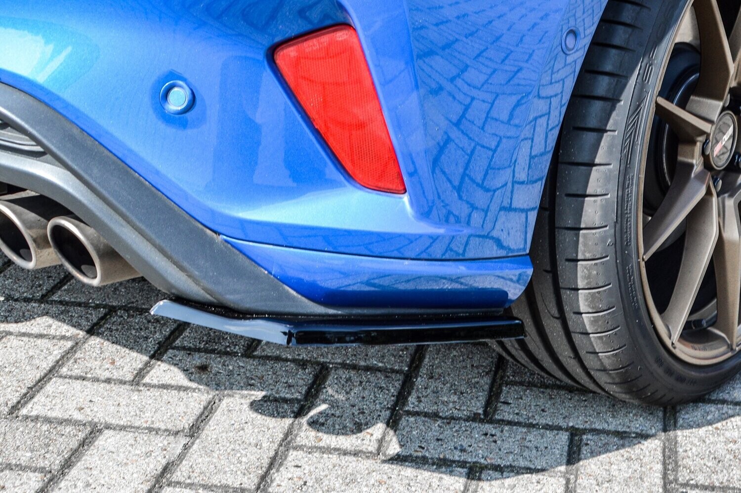 Achterskirt zijkanten Ford Focus DEH ST-Line 2018-