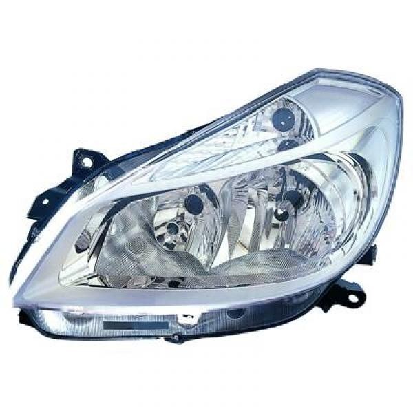 Koplamp links CLIO 05-08 H7+H7