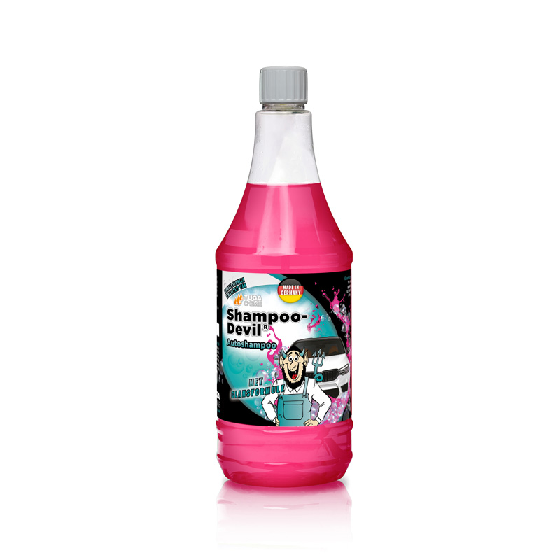 Shampoo-Teufel - Car wash shampoo - Pink - 1000ml - with Gloss formula