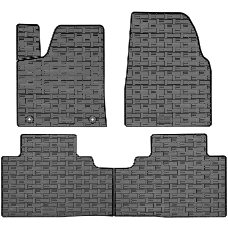 CIKCAR Rubber car mats set  Leapmotor B10 2025- (3-pieces)