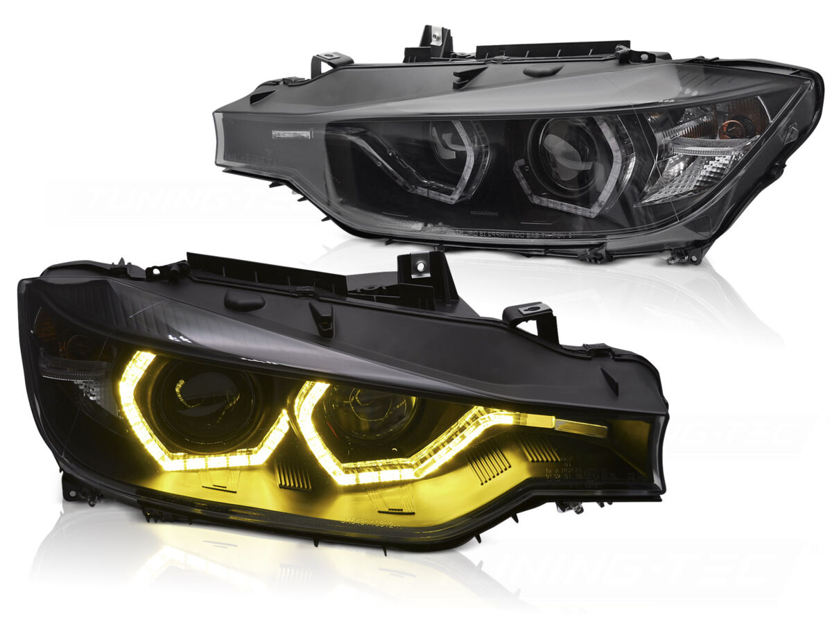 Headlights BMW 3-Serie F30/F31 black