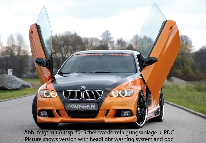 Voorbumper BMW E92 Coupe zonder pdc Rieger