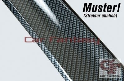 spoilerzwaard Carbon look gevormd voor Spoilerlip Audi A3 8L mod