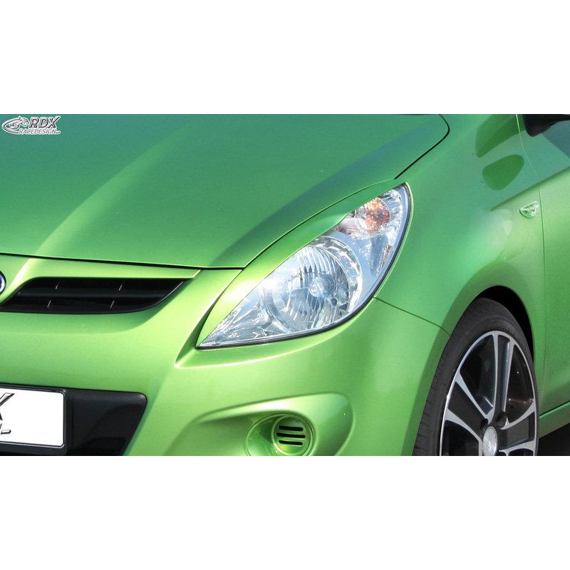Koplampspoilers  Hyundai i20 PB/PBT 2008-2012 (ABS)
