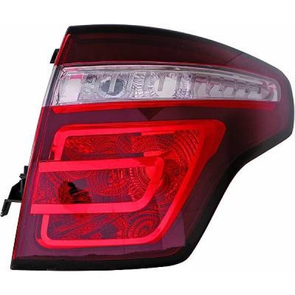 Achterlicht links C4 PICASSO 10-13 buiten