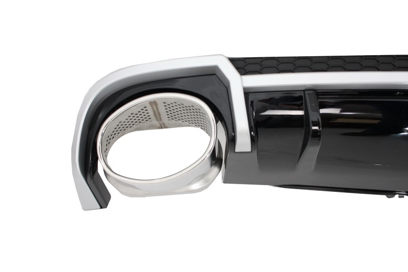 Achterbumper Diffusor Audi A4 B9 2015-2019 RS4 Design