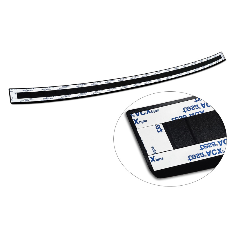 Matzwart RVS Achterbumperprotector  Volkswagen Golf VIII HB 5-deurs 2020-2024 & FL 2024-