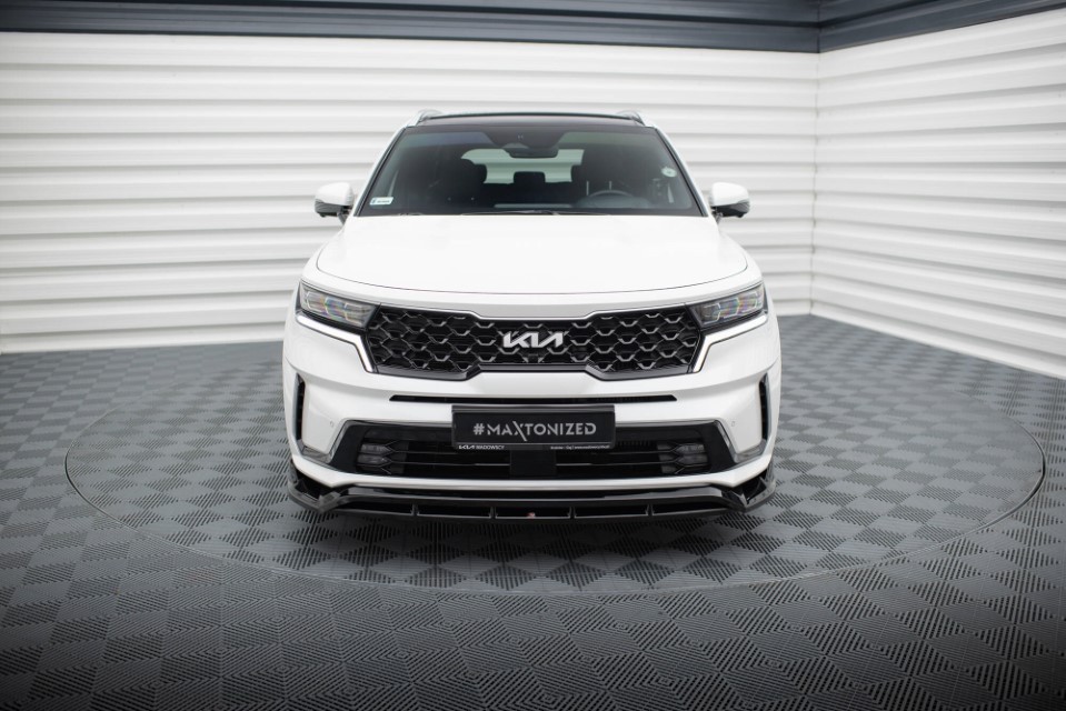 Voorspoiler Kia Sorento Mk4 2020-.. Glans Zwart