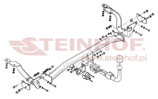 Trekhaak Citroen C4 Grand Picasso 2006-2013