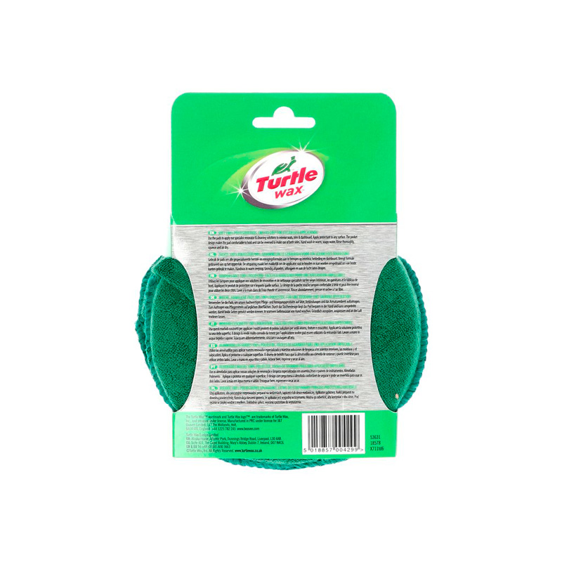 Turtle Wax X711td Applicator pad katoen 2 stuks