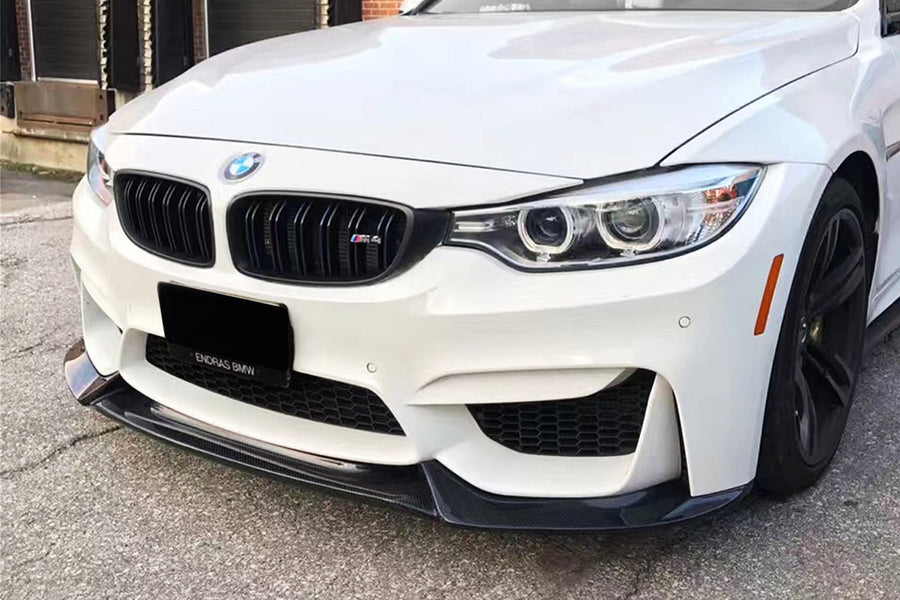 BMW M3 F80 & M4 F82 VA Style Carbon Fiber Front Lip 2014-2020