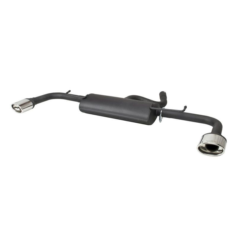 Double sport exhaust  Opel Mokka / Mokka X 1.4T 103kW 2012-2019 2x 120x80mm