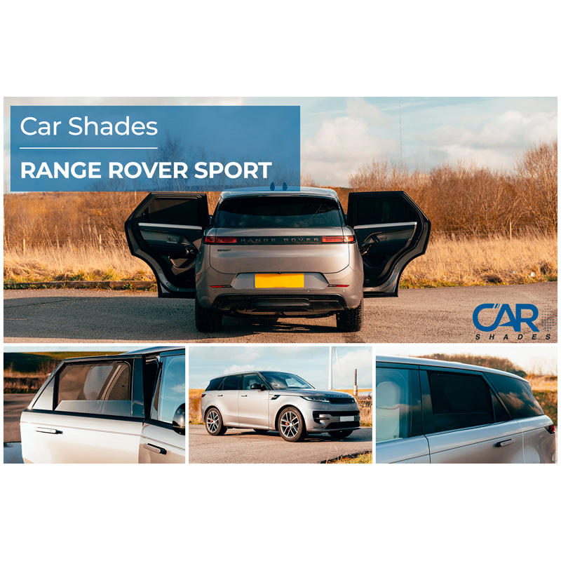 Set Car Shades (rear side doors)  Range Rover Sport 5-doors 2022- (2-pieces)