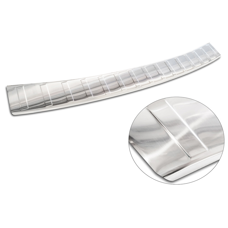 Stainless Steel Rear Bumper protector  Opel Astra L HB 5-doors 2021- 'Ribs'