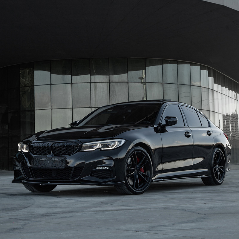 Oneway Complete body kit  BMW 3-Series G20 Sedan M-Pack & M340i 2018-2022 (with oval exhaust trims) - Gloss black
