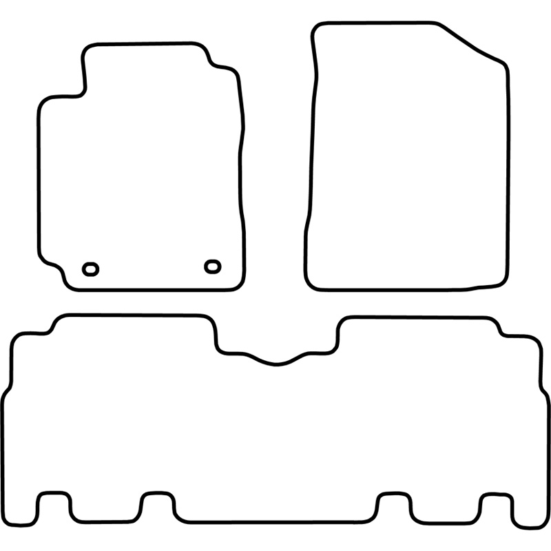 Automatten  Toyota Yaris Verso 1999-2006