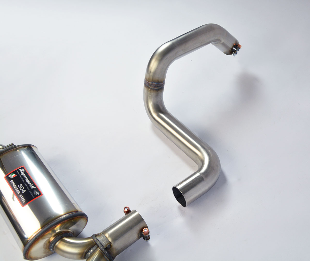 595 ABARTH 1.4T "Turismo" (165 Hp) (Ø65) 2016 Rear exhaust Right - Left