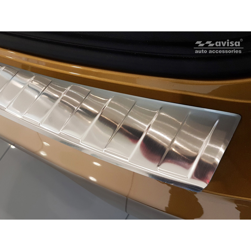 Stainless Steel Rear bumper protector  BMW X2 (F39) M-Package 2018-2023 'Ribs'