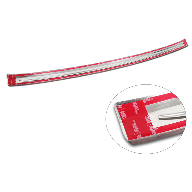 Stainless Steel Rear bumper protector  Toyota Corolla XII Sedan 2019-