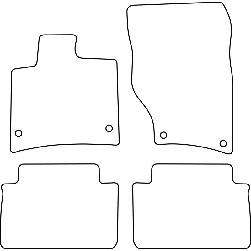 Automatten  Audi Q7 2006-2015