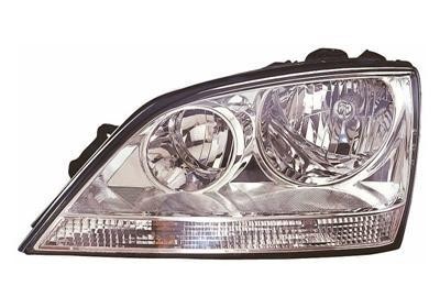 koplamp, H1+H7, elektr verstelb, incl stelmotortje, rechts,-04/2