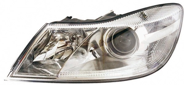Koplamp rechts OCTAVIA 08->> TYC H1+H7