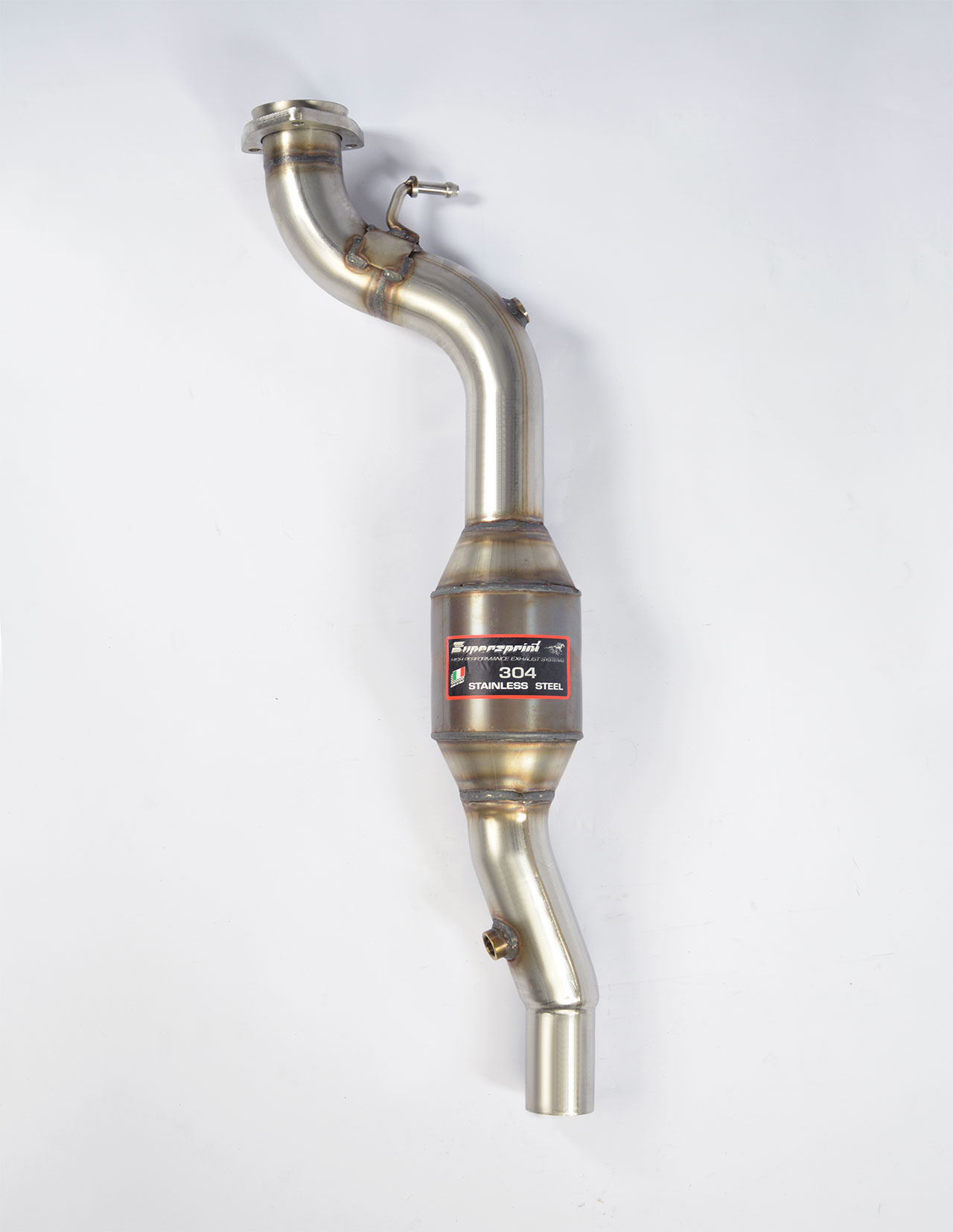 AUDI A6 C7 4G (Sedan + Avant) QUATTRO 3.0 TFSI V6 (300 Hp) 2011 -> 2012 Front pipe with Metallic cat