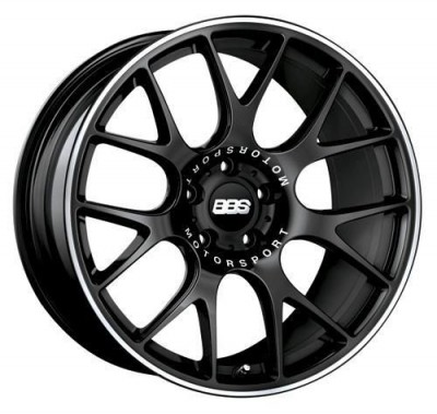 Velgen BBS CH R zwart 8.5x19 5x112 ET48