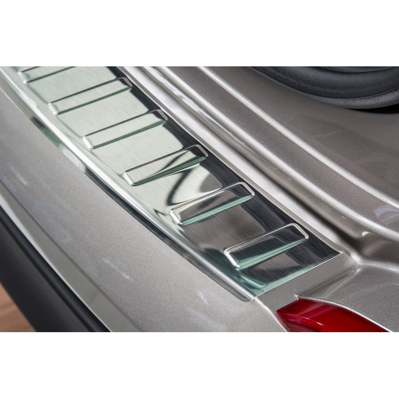 Stainless Steel Rear bumper protector  Hyundai Tucson 2015-2018 'Ribs'