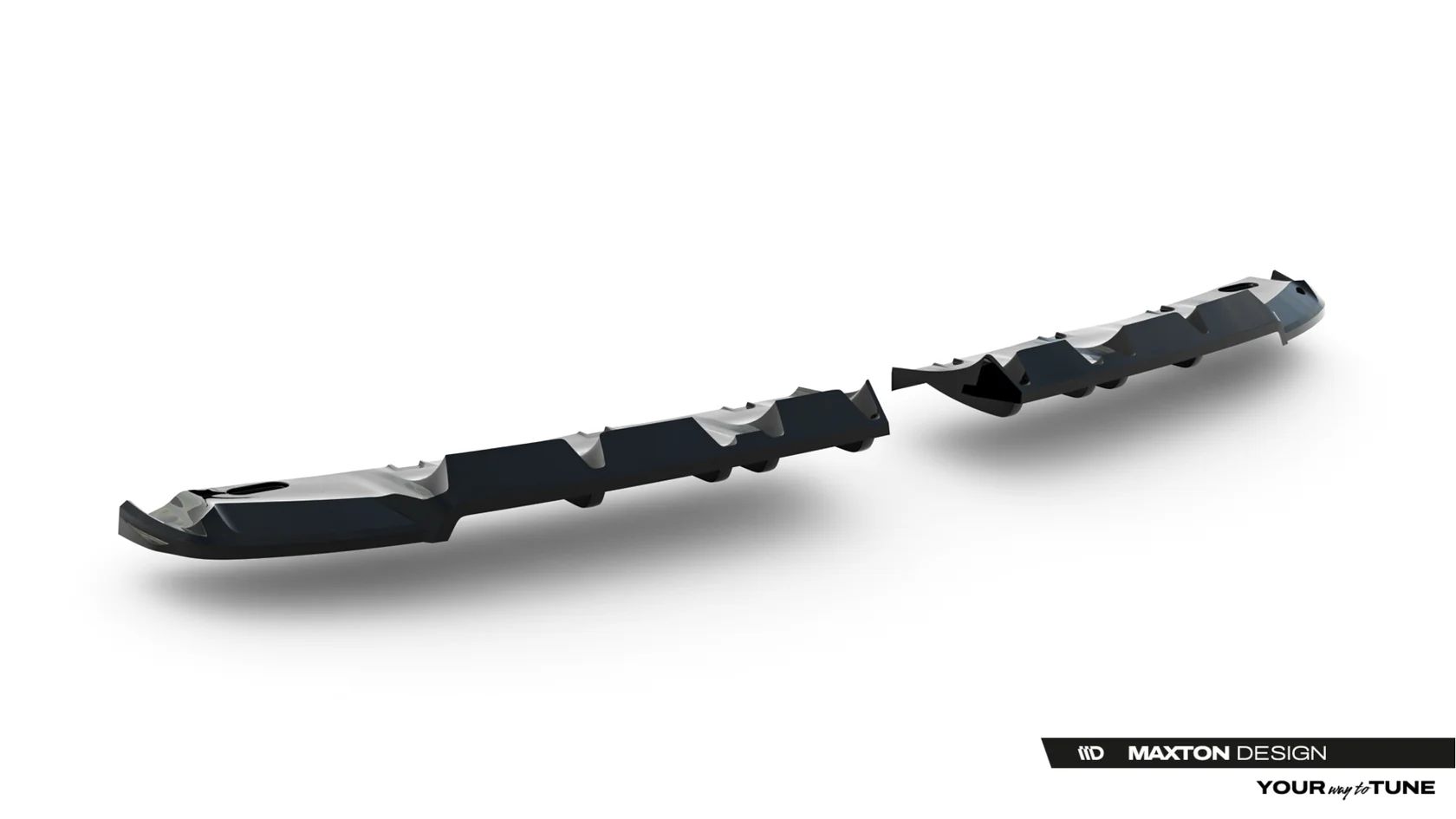 Achterdiffuser Mini Cooper John Cooper Works F65
