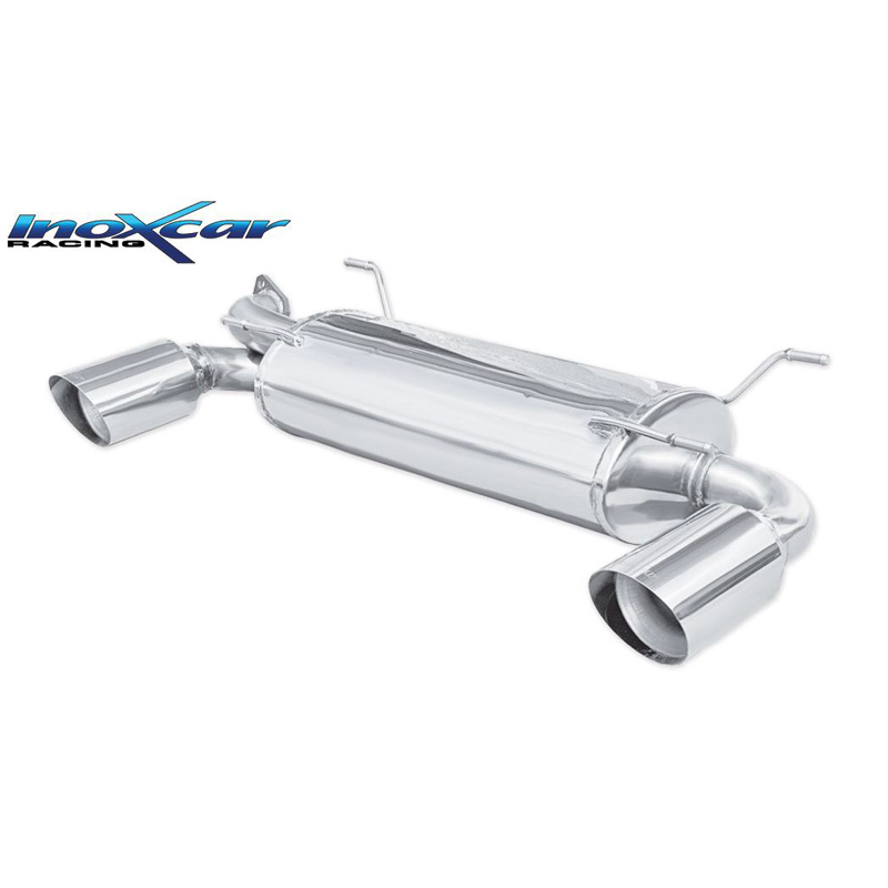 100% Inox Double Sport Exhaust  Toyota GT86 2.0 (200hp) Facelift 2017- 1x102mm Racing