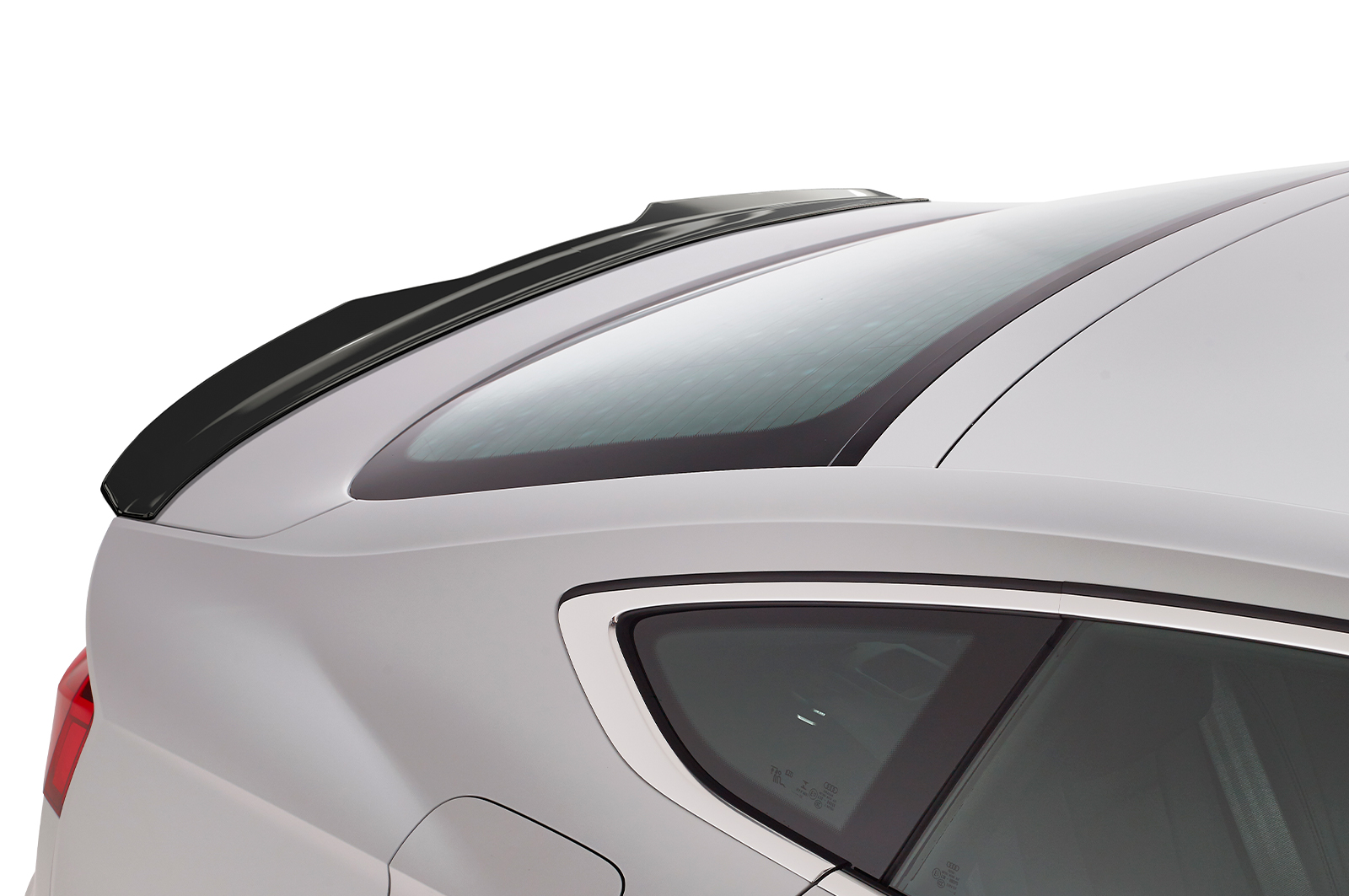 Spoiler Audi A5 (F5) Sportback CSR glans Zwart