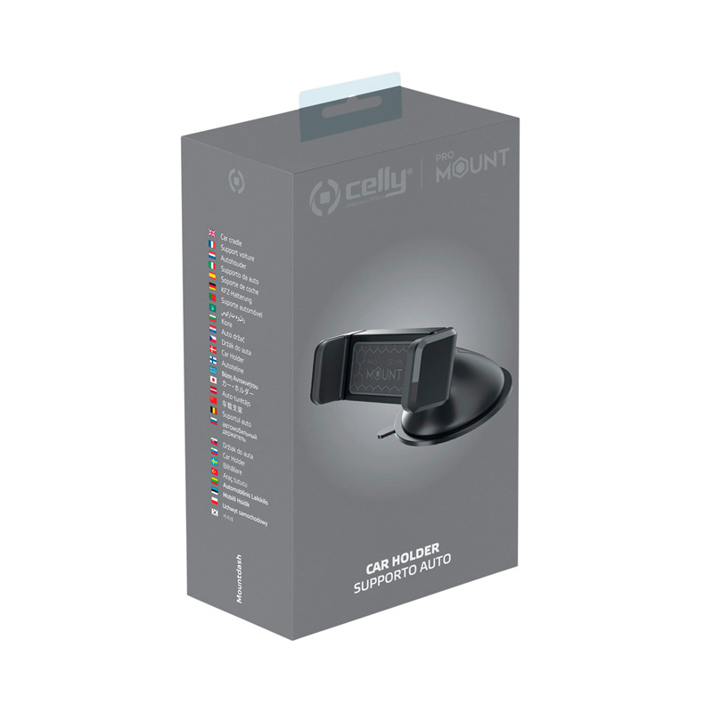Celly Telefoonhouder Screen/Dashboard Pro Mount Zwart