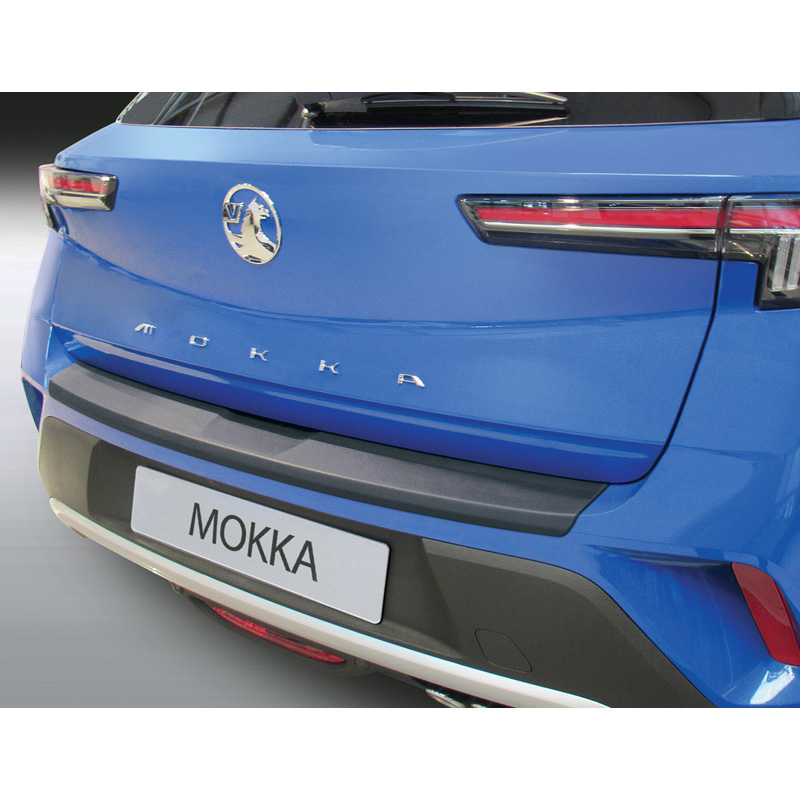 ABS Rear bumper protector  Opel Mokka II 2020- Black