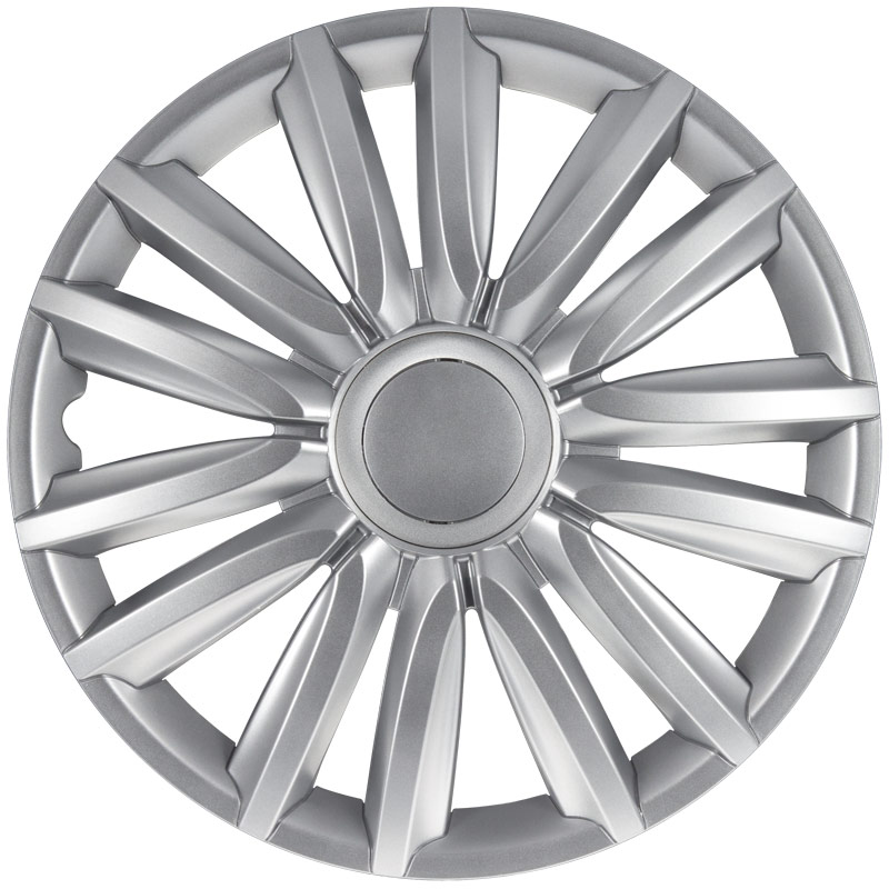 Set wheel covers Intenso Pro 16-inch silver + chrome ring
