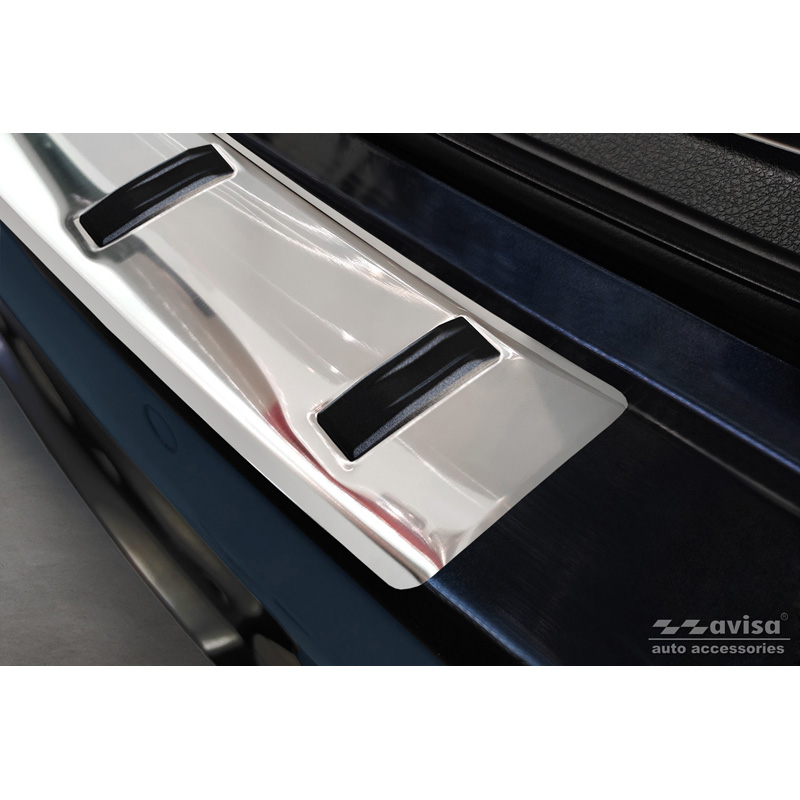 Stainless Steel Rear bumper protector  BMW 3-Series (F31) Touring (incl. M-pack) 2012-2015 & Facelift 2015-2019 'STRONG EDITION'
