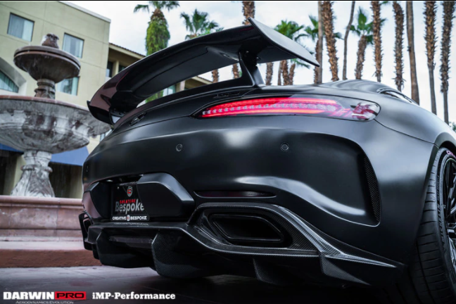 Mercedes Benz AMG GT/GTS IMP Carbon Fiber Diffuser 2015-2016