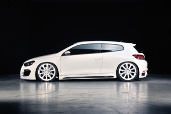 Zijskirts Volkswagen Scirocco Rieger Tuning Carbon