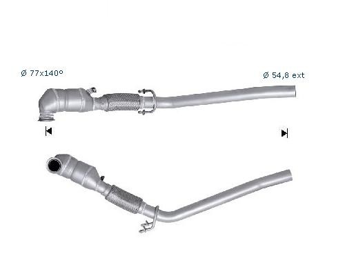 VW PASSAT V 2.0TDI 1968 cc 88 Kw / 120 cv BWV Magnaflow CAT Bouw