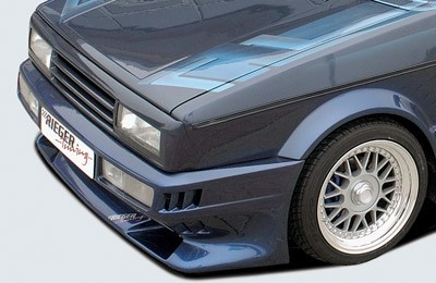 Frontbumper Breedversie l VW Golf I Polyester Rieger