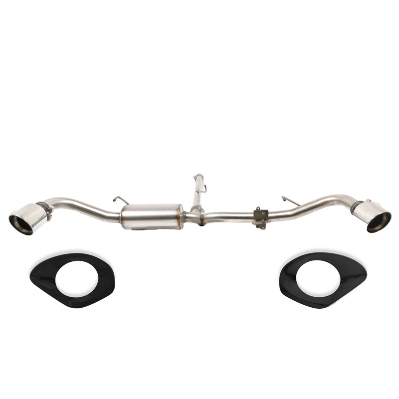 Double stainless steel sport exhaust  Alfa Romeo Tonale 1.5 96/118kW 2022- 100mm