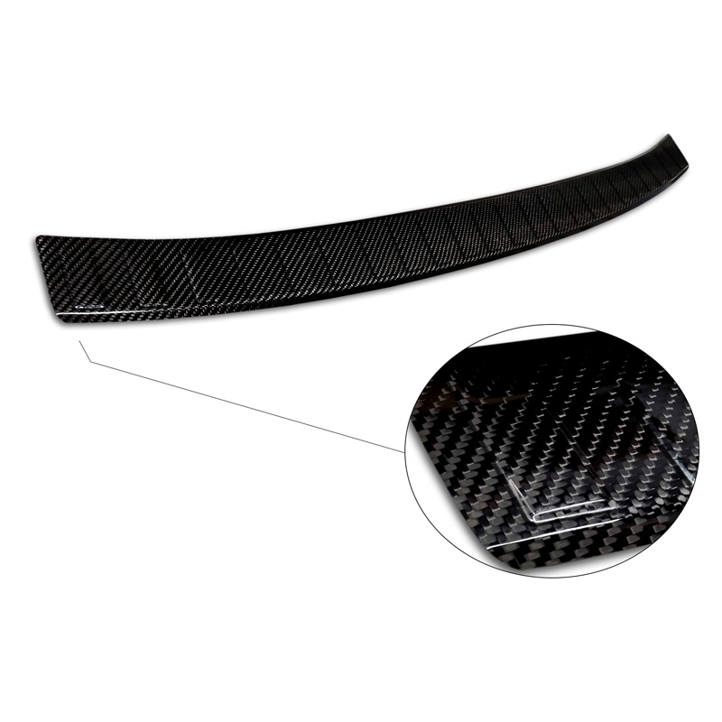 Echt 3D Carbon Achterbumperprotector  Mazda MX-30 2020- 'Ribs'