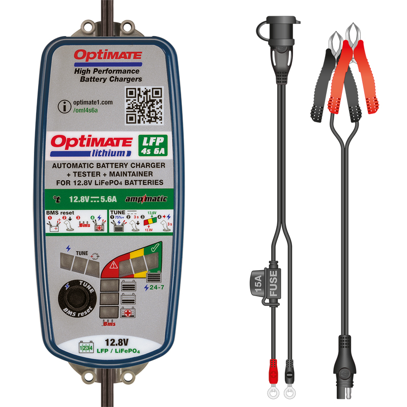 OptiMate Lithium 4s 6-Amp Acculader / tester / onderhouder